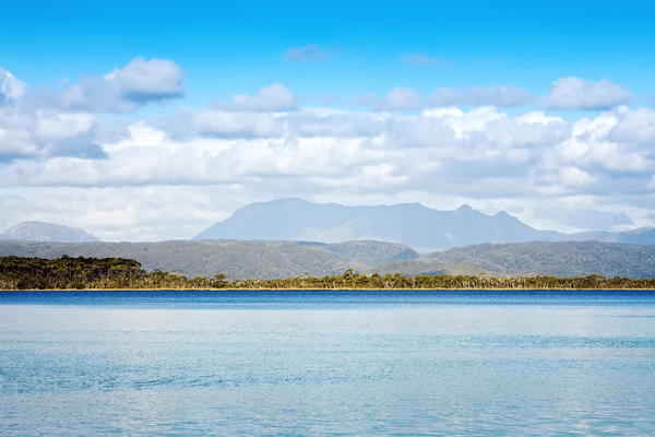 An image of a beautiful view to Tasmania