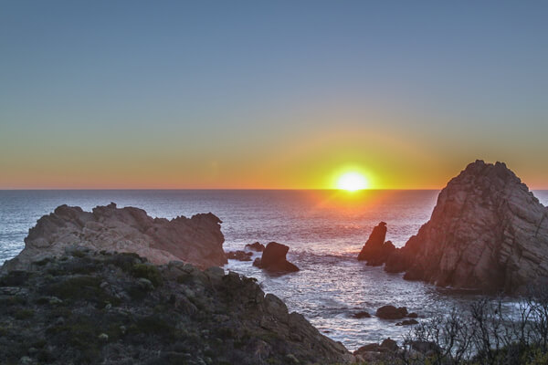 Ocean sunset at Margaret River