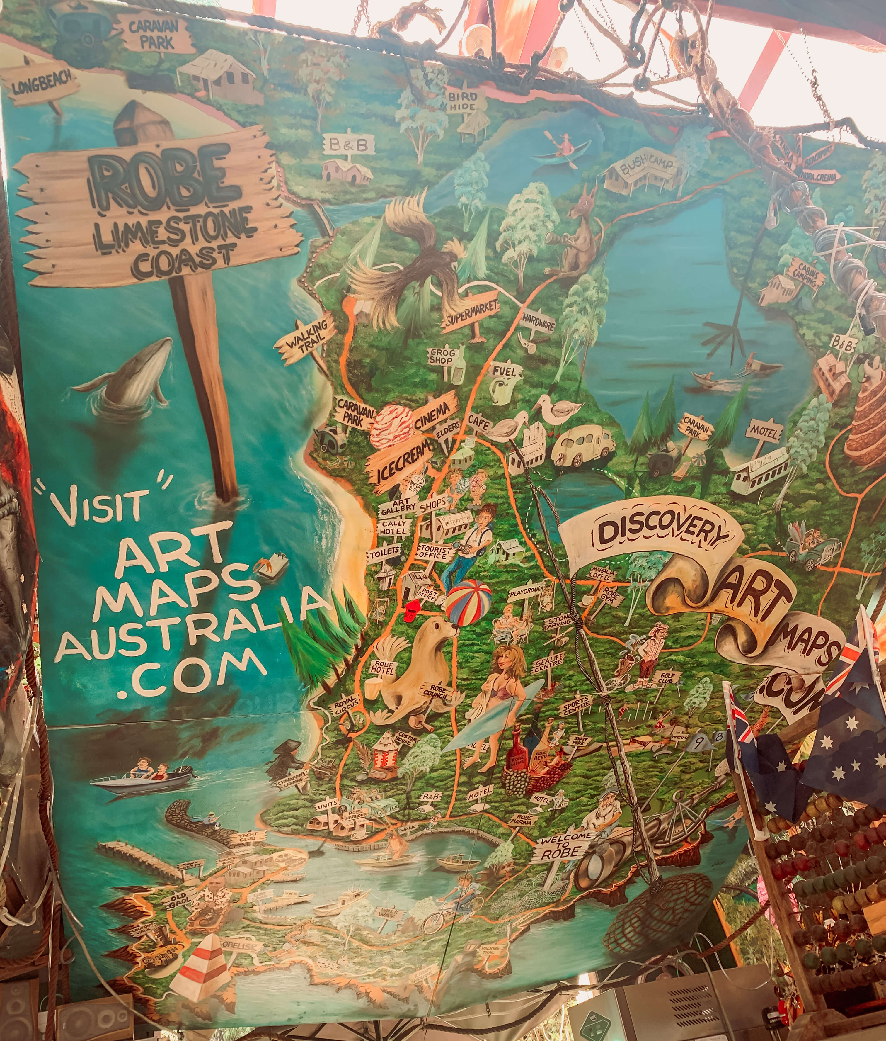 things to do in robe - visiting the ice cream shop
