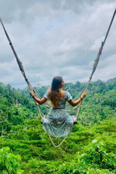 Bali swing in Ubud