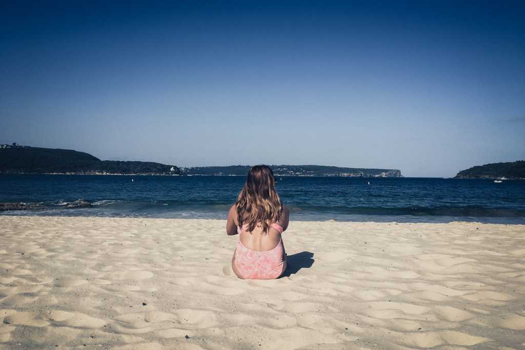 Me at  Balmoral Beach in Mosman