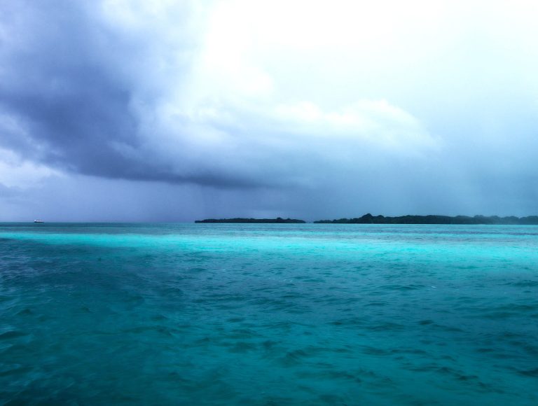 The sea view of Palau as one of the nearest countries to Australia