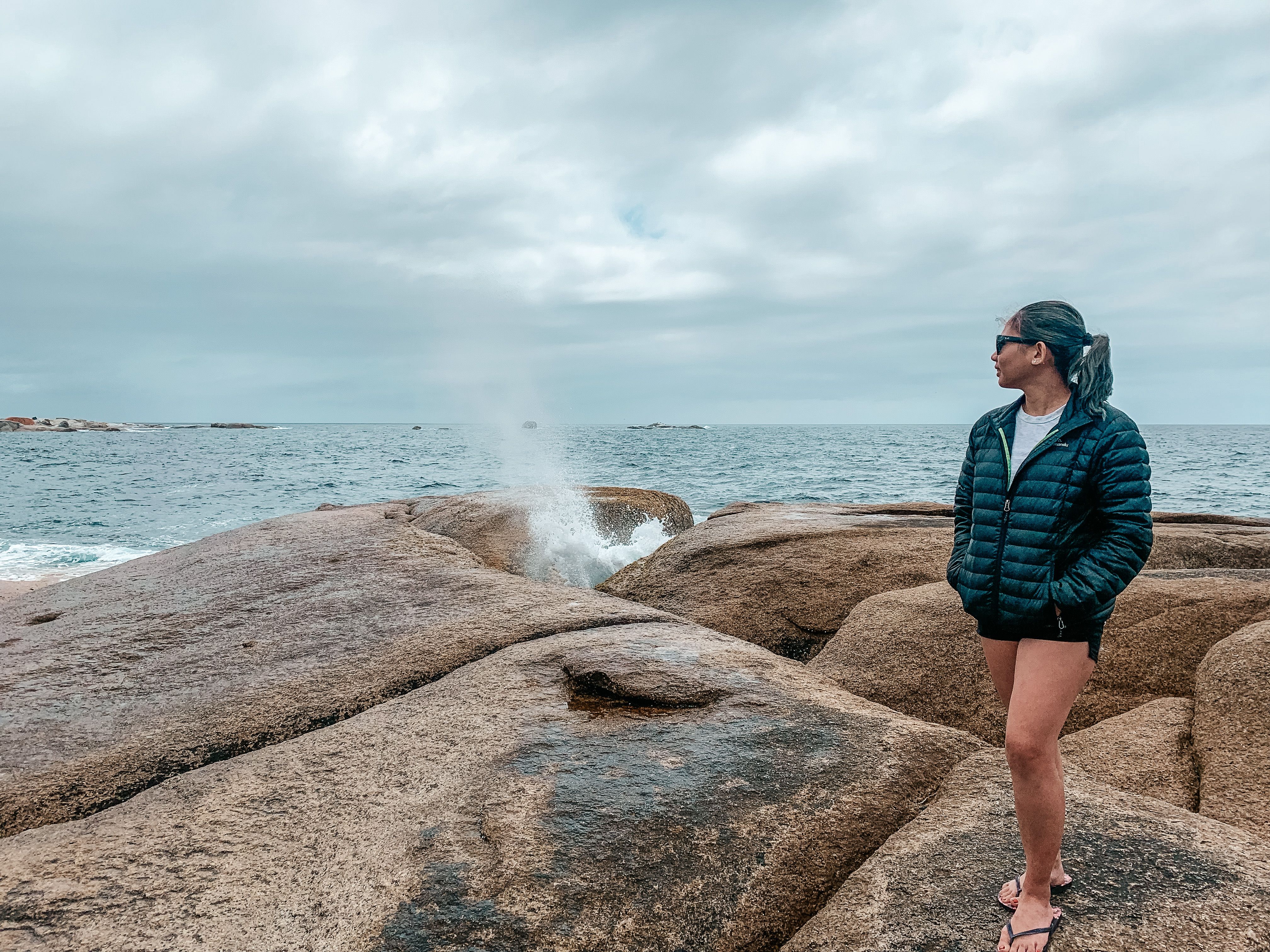 Bicheno Blowhole in The Best 9 Day Tasmania Itinerary