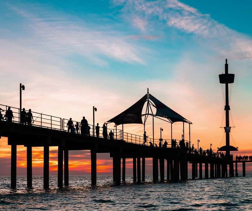 Valentines Day in Brighton Beach adelaide