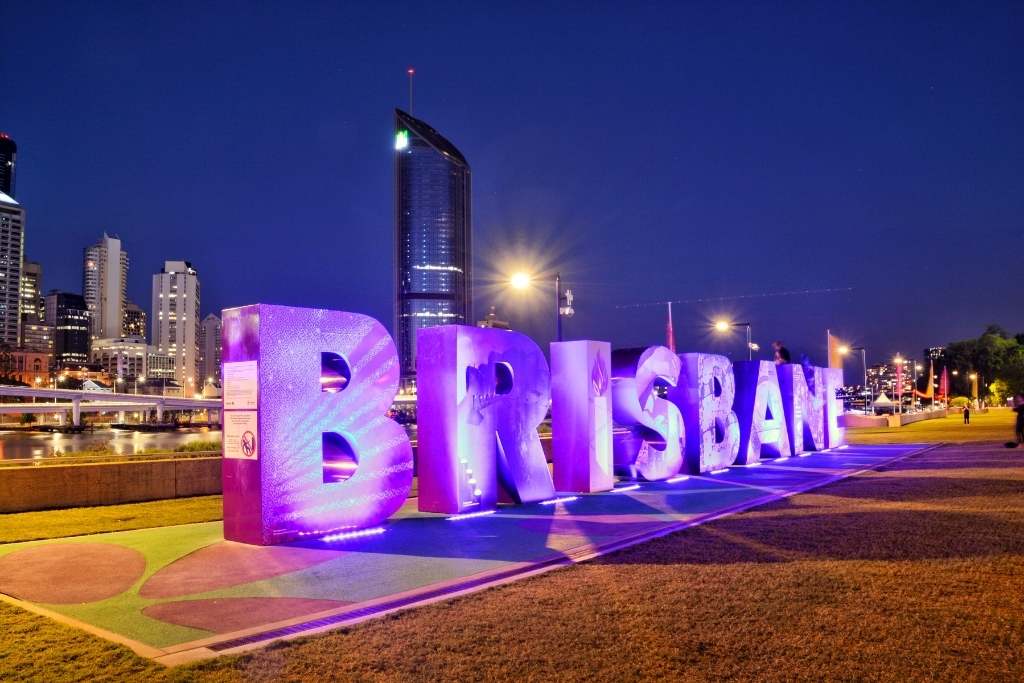 the vibrant city of Brisbane