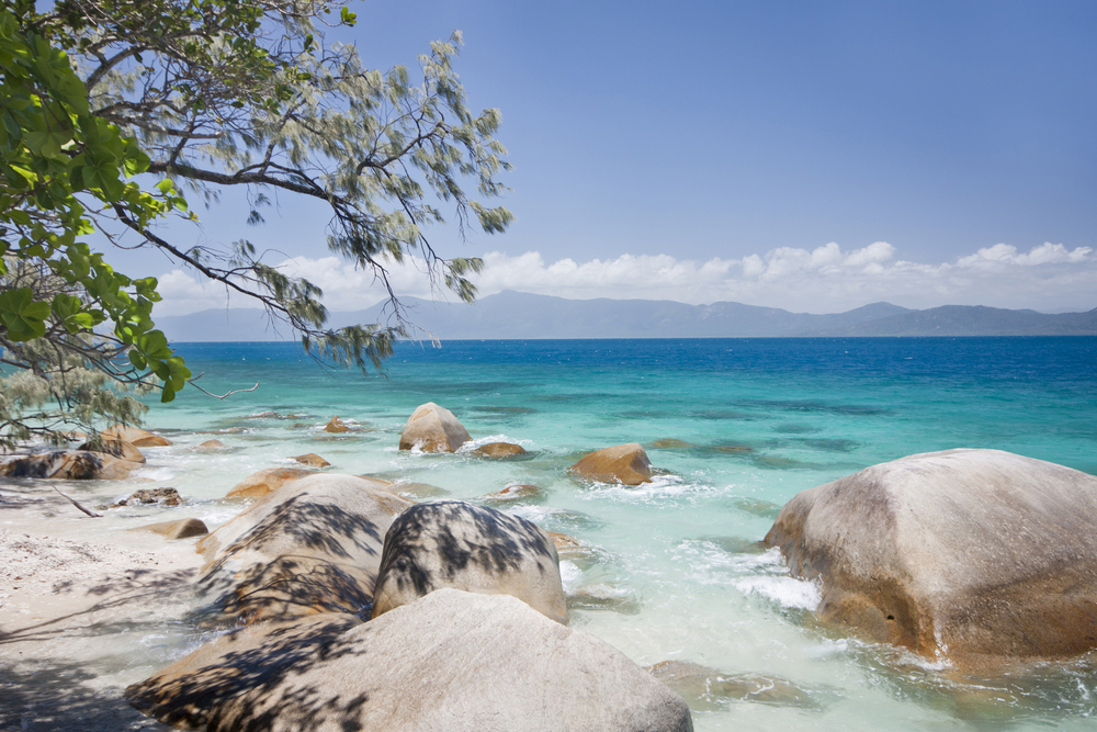 Fitzory Island  North Queensland Australia on a sunny day