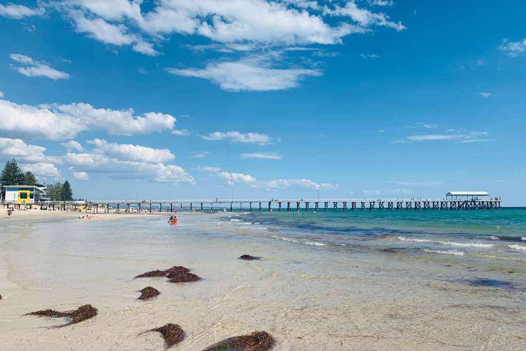 the jetty at henley beach