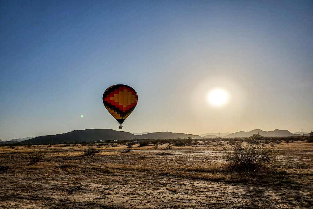 Ballooning in Northam and the Avon Valley, Perth