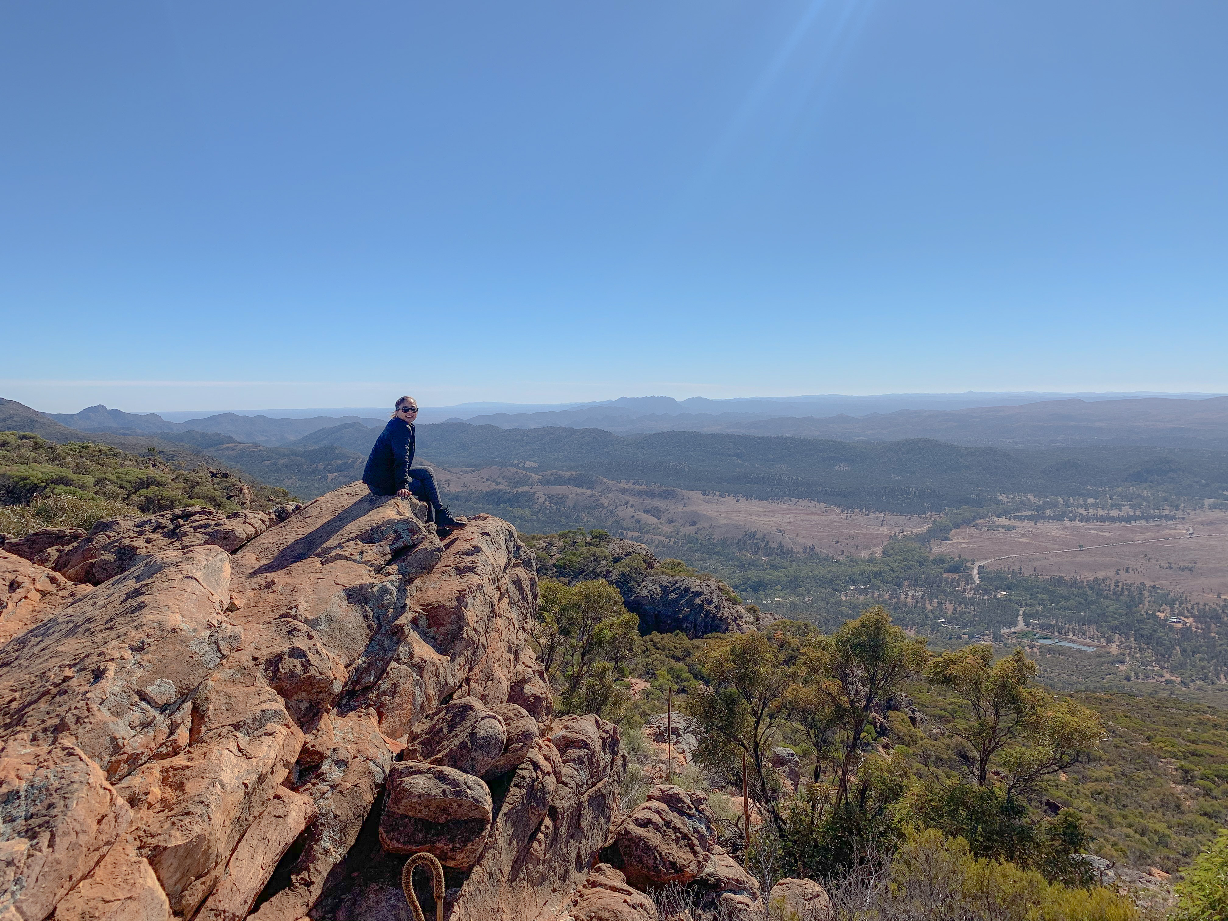 at the summit of mount ohlssen bagge