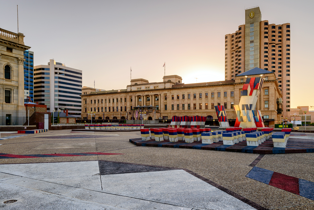 Dunstan Playhouse is a professional artistic area of the theatre groups. Intercontinental Hotel is a modern accomodation for visitors located at the heart of Adelaide.