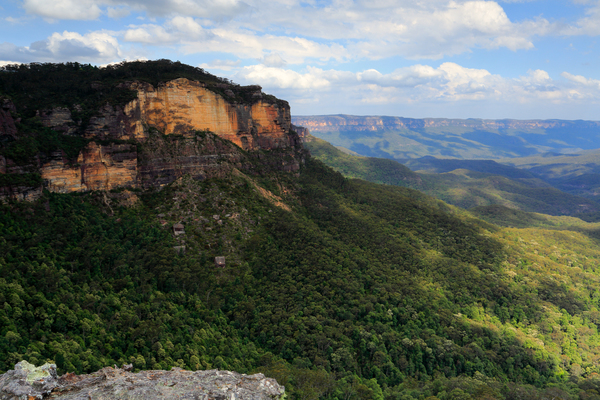 Jamison Valley in Blue Mountains National Park