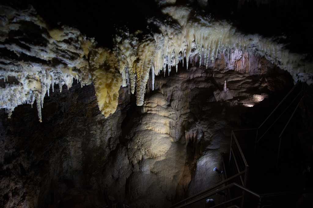 inside jenolan caves in new south wales