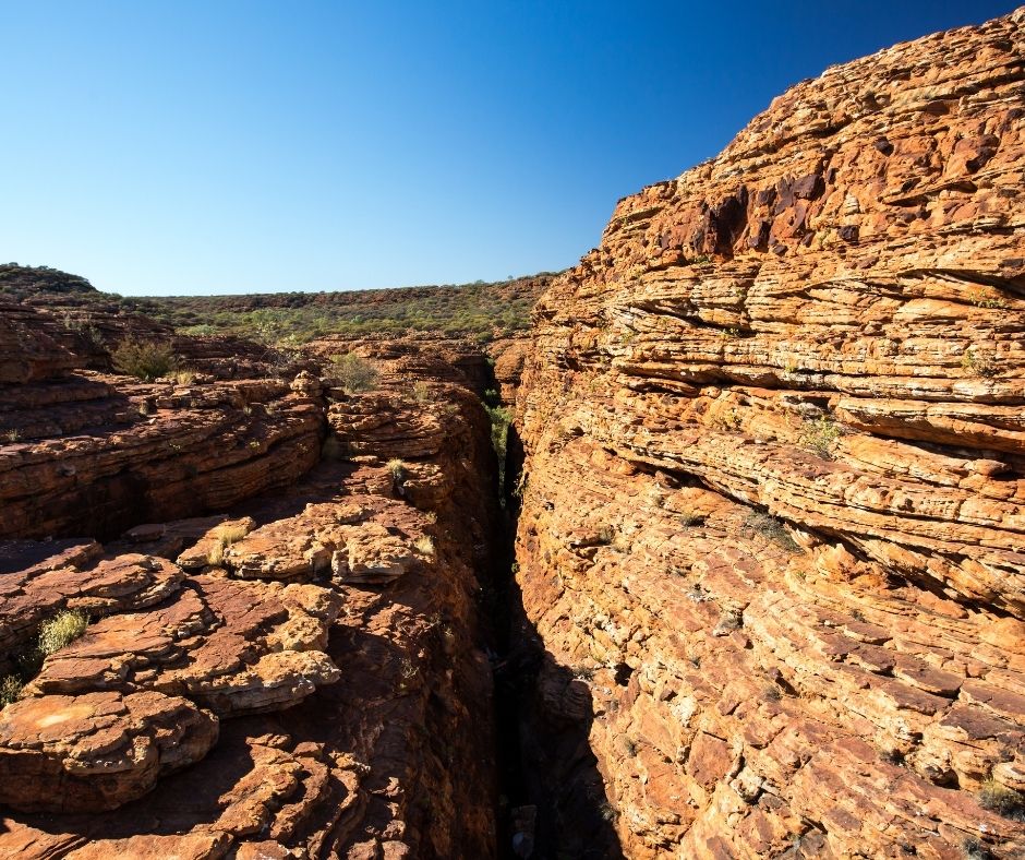 kings canyon-best places in australia