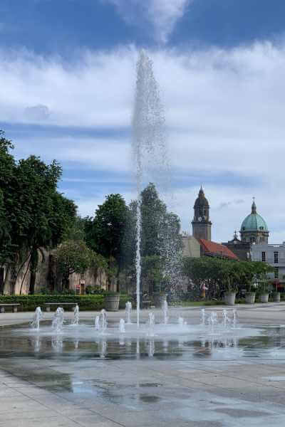 Fountain at Plaza Moriones, Fort Santiago, Intramuros Manila