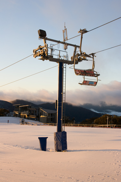 mount buller during winter