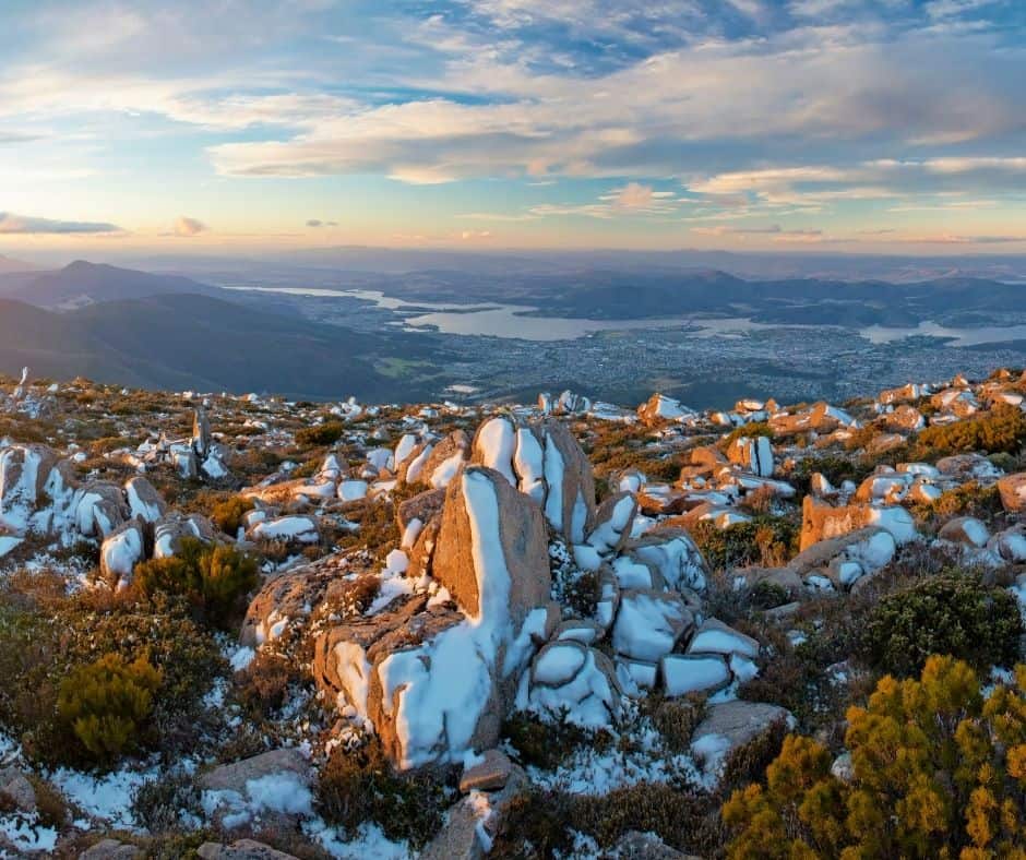 mount wellington-best places in australia