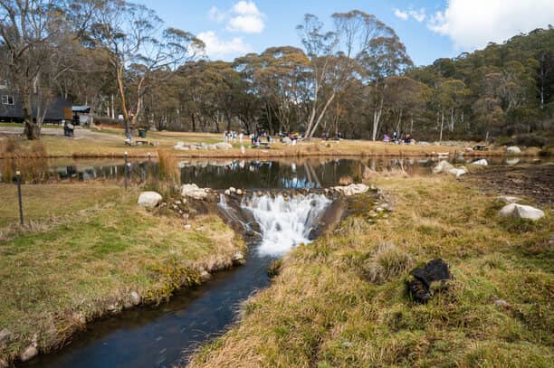 A serene view of Paddy's River in the ACT, showcasing the natural beauty and tranquility in the discussion of the pros and cons of living in Canberra