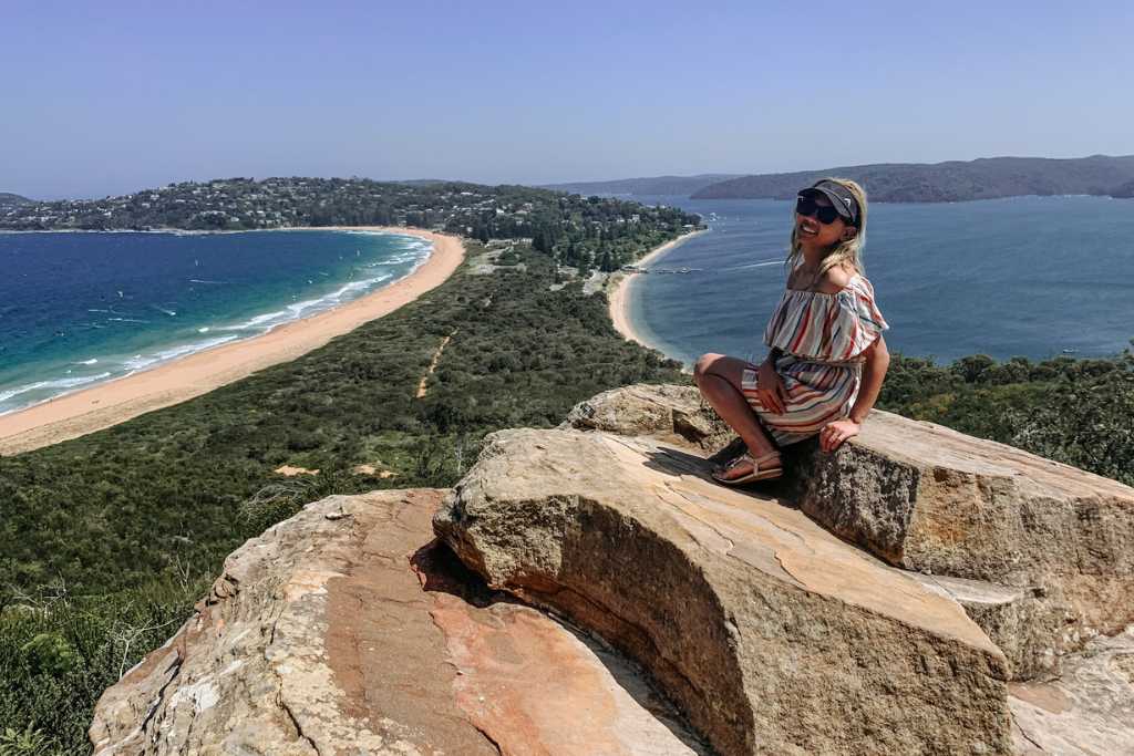 One of the lookouts in the Palm Beach Walking Trail