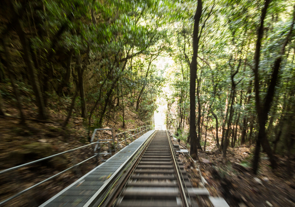 Scenic Railway to valley Katoomba australia