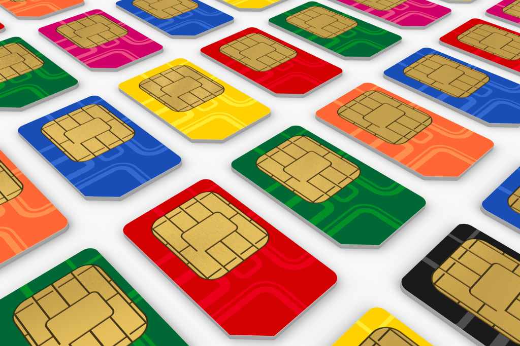 Different sim cards available for tourists in Australia