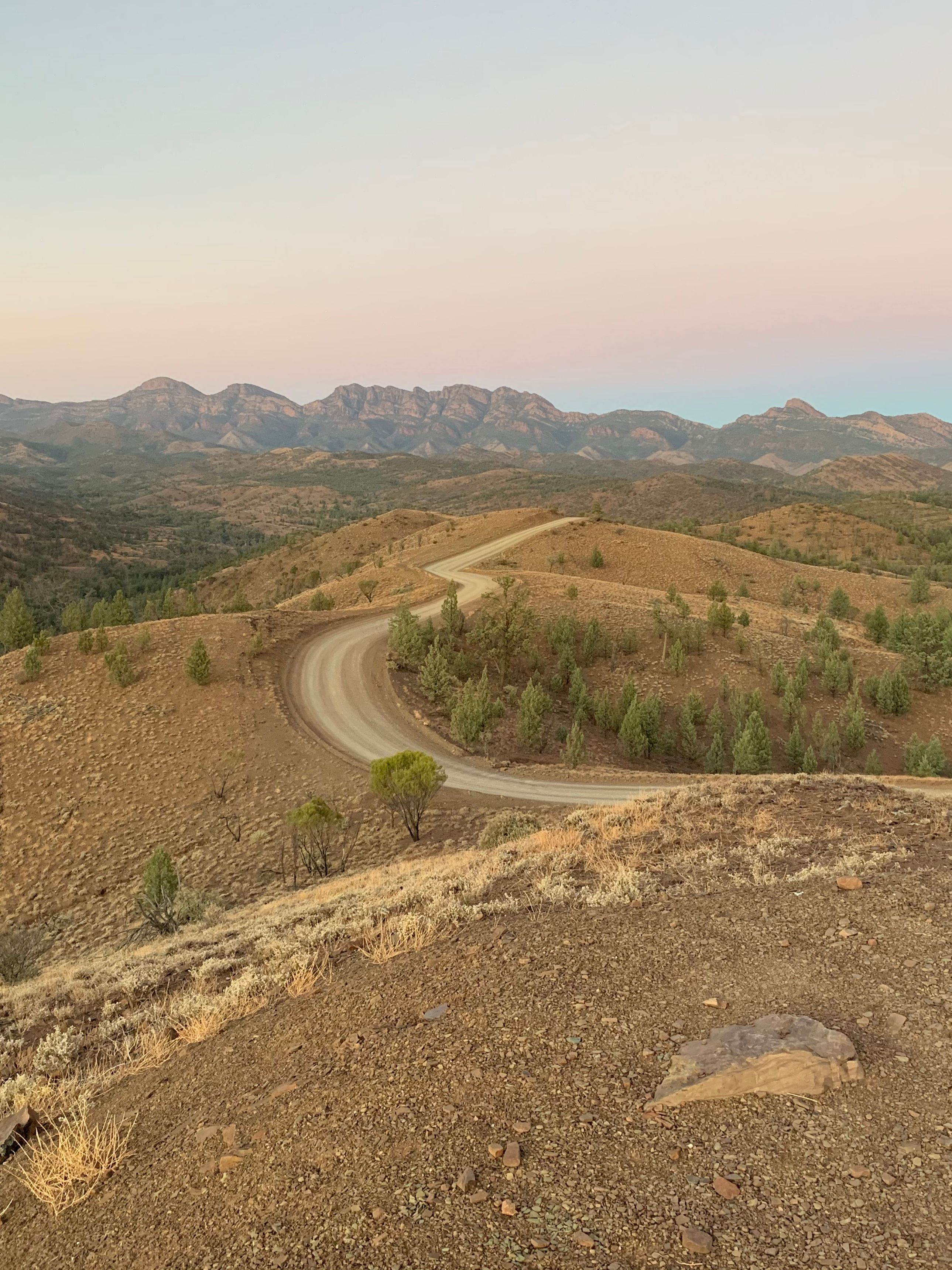 razorback lookout in flinders ranges