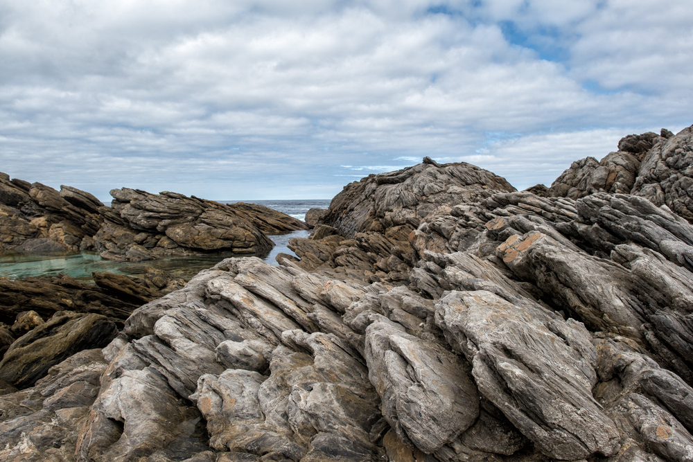 rocks of vivonne bay kangaroo island landscape
